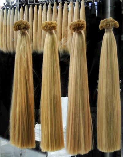 наращивание волос